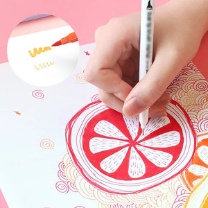 Doppelseitiges Aquarellstift-Set
