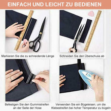 Laden Sie das Bild in den Galerie-Viewer, Hosen Rand verkürzen selbstklebende Hosen Mundpaste