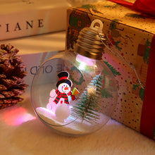Laden Sie das Bild in den Galerie-Viewer, Christbaumschmuck Leuchtkugeln