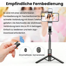 Laden Sie das Bild in den Galerie-Viewer, Faltbares Selfie-Stick-Stativ