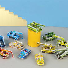 Laden Sie das Bild in den Galerie-Viewer, 🎁Lernspielzeug für Kinder 3D-Puzzle（10 Stück）👣