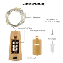 Laden Sie das Bild in den Galerie-Viewer, 🍾LED-Weinflaschenlichter Kork Nachtlicht DIY Decor Lift