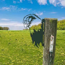 Laden Sie das Bild in den Galerie-Viewer, Bauerhof Metall Kunst Außendekoration