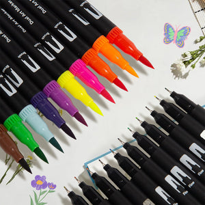 Doppelseitiges Aquarellstift-Set