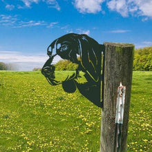 Laden Sie das Bild in den Galerie-Viewer, Bauerhof Metall Kunst Außendekoration