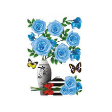 Laden Sie das Bild in den Galerie-Viewer, 3D Stereo Vase Wandaufkleber