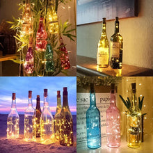 Laden Sie das Bild in den Galerie-Viewer, 🍾LED-Weinflaschenlichter Kork Nachtlicht DIY Decor Lift