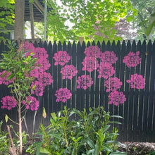 Laden Sie das Bild in den Galerie-Viewer, 🔥DIY-Dekoration🌻 - Gartenzaun große Blumen-Zeichenschablonen