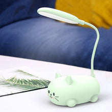 Laden Sie das Bild in den Galerie-Viewer, Cartoon Katze LED Schreibtischlampe