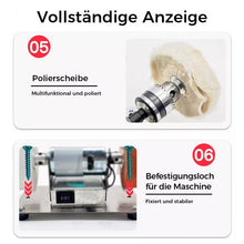 Laden Sie das Bild in den Galerie-Viewer, Kleine elektrische Schleifmaschine