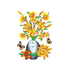 Laden Sie das Bild in den Galerie-Viewer, 3D Stereo Vase Wandaufkleber