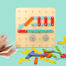 Laden Sie das Bild in den Galerie-Viewer, 🌈💐Montessori-Steckbrettpuzzle💐