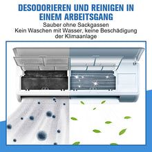 Laden Sie das Bild in den Galerie-Viewer, Desodorierender entkalkender Reiniger für Klimaanlagen
