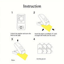 Laden Sie das Bild in den Galerie-Viewer, DIY-Puzzlestanzer zum Basteln - Perfekt für präzise Schnitte und kreative Projekte
