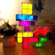 Laden Sie das Bild in den Galerie-Viewer, Tetris Stapelbares LED Nachtlicht