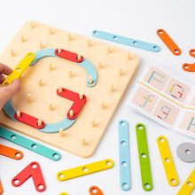 Laden Sie das Bild in den Galerie-Viewer, 🌈💐Montessori-Steckbrettpuzzle💐