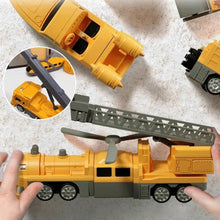 Laden Sie das Bild in den Galerie-Viewer, Magnetischer Transformator Technik Fahrzeug Kinderspielzeug