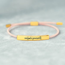Laden Sie das Bild in den Galerie-Viewer, Armband „UNF CK YOURSELF“