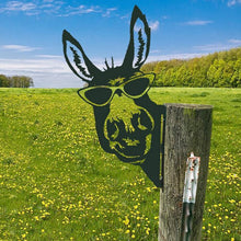 Laden Sie das Bild in den Galerie-Viewer, Bauerhof Metall Kunst Außendekoration