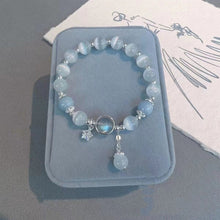 Laden Sie das Bild in den Galerie-Viewer, Imitation Katzenauge Kristall Schmetterling Armband
