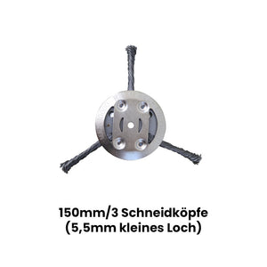 Saker Mähkopf aus Stahldraht