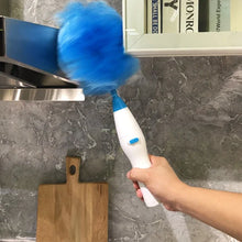 Laden Sie das Bild in den Galerie-Viewer, 360° Drehrung Einstellbare Elektrische Feder Duster mit 2 Duster Köpfe