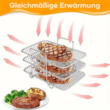 Laden Sie das Bild in den Galerie-Viewer, Mehrschichtiger Edelstahlgrill