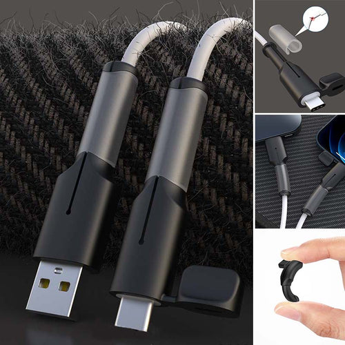 Schutzhülle für Datenkabel und Ladekabel aus Silikon