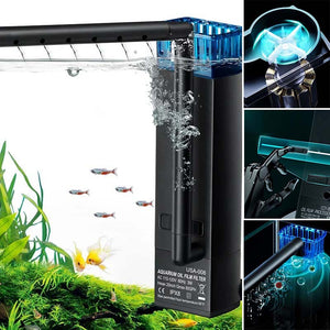 Entferner für Aquarienölfilme, Prozessor für Sauerstofffiltrationssysteme