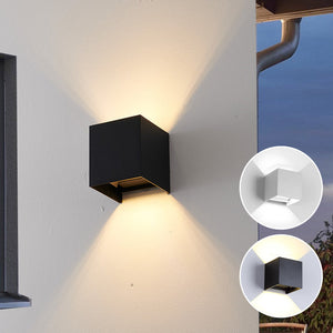 Wasserdichte, verstellbare LED-Wandleuchte