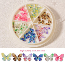 Laden Sie das Bild in den Galerie-Viewer, Nail Art Miniatur-Schmetterling