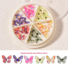 Laden Sie das Bild in den Galerie-Viewer, Nail Art Miniatur-Schmetterling