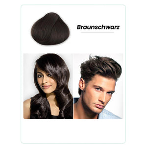 Reiner Pflanzenextrakt zum Färben grauer Haare
