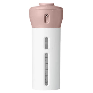 4-in-1-Flasche mit tragbarem Hautpflegespender