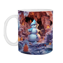 Laden Sie das Bild in den Galerie-Viewer, ☃️Weihnachtliche 3D-Tasse aus Keramik