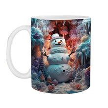 Laden Sie das Bild in den Galerie-Viewer, ☃️Weihnachtliche 3D-Tasse aus Keramik