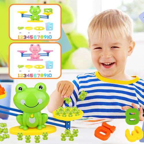 Vorschulkinder Frosch Balance Zählen Spielzeug