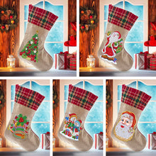 Laden Sie das Bild in den Galerie-Viewer, DIY Dekorative Weihnachtssocke