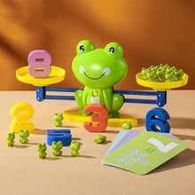 Laden Sie das Bild in den Galerie-Viewer, Vorschulkinder Frosch Balance Zählen Spielzeug