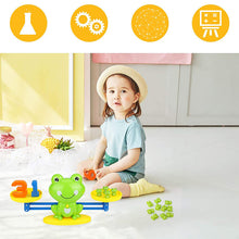 Laden Sie das Bild in den Galerie-Viewer, Vorschulkinder Frosch Balance Zählen Spielzeug