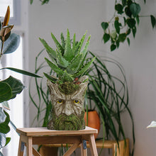 Laden Sie das Bild in den Galerie-Viewer, Baumstumpfvase aus Harz