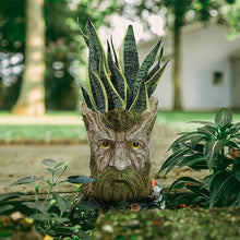 Laden Sie das Bild in den Galerie-Viewer, Baumstumpfvase aus Harz