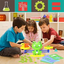 Laden Sie das Bild in den Galerie-Viewer, Vorschulkinder Frosch Balance Zählen Spielzeug