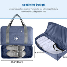 Laden Sie das Bild in den Galerie-Viewer, Wasserdichte Faltbare Reisetasche, Gym-Badetasche