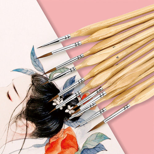 🎨Weiches Strapazierfähiges Umrisspinsel-Set🎨