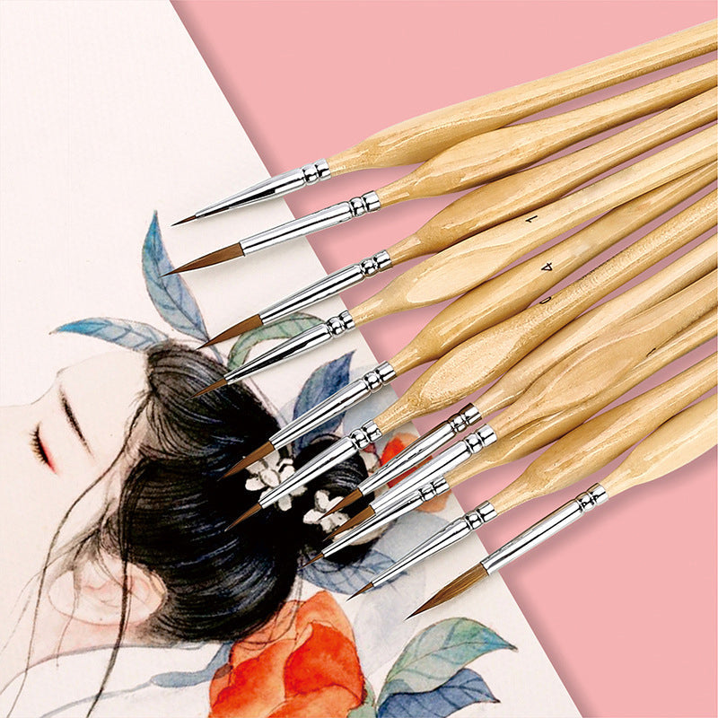 🎨Weiches Strapazierfähiges Umrisspinsel-Set🎨