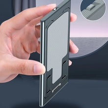 Laden Sie das Bild in den Galerie-Viewer, Faltbarer tragbarer Handyhalter aus Aluminiumlegierung