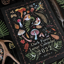 Laden Sie das Bild in den Galerie-Viewer, 📅2023 Dark Forest Lunar Calendar ☘