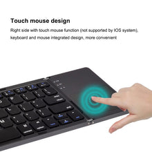 Laden Sie das Bild in den Galerie-Viewer, Klappbare Bluetooth-Tastatur