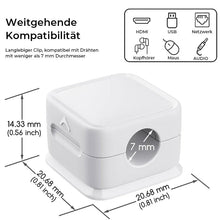 Laden Sie das Bild in den Galerie-Viewer, Magnetischer Kabelspeicher-Organizer